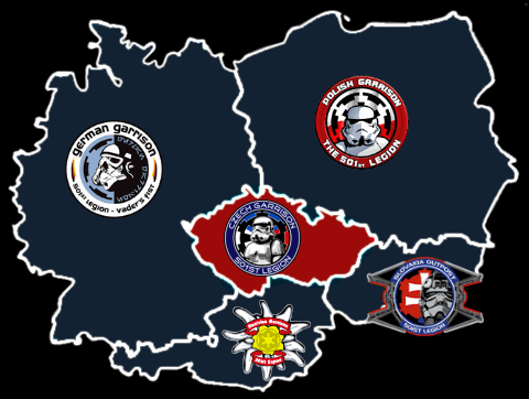 Map of neighboring units