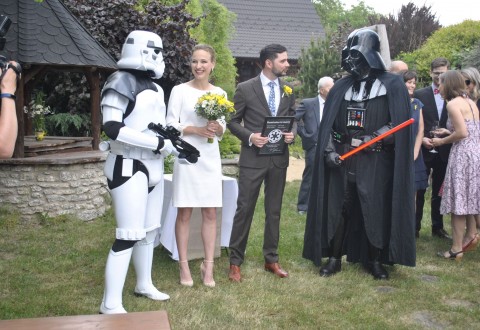 Svatba se Star Wars